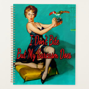  1950’s Ruffled Feathers by Gil Elvgren  Planner