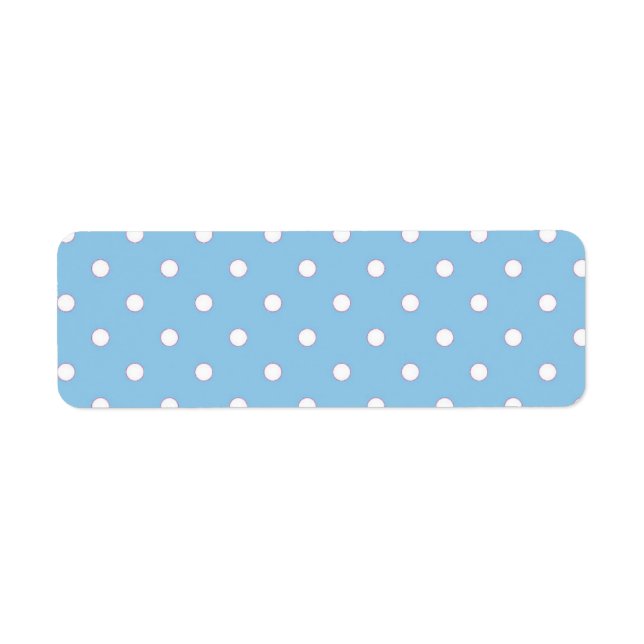 1950 summer sky blue with white dots (Front)