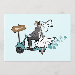 1950 Vintage Wedding Invitation