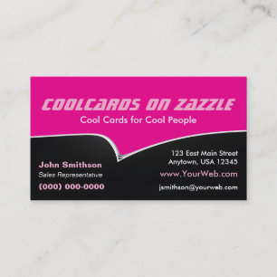 1950s 2-Tone Classic Car Inspired Business Card