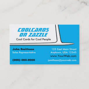 1950s 2-Tone Classic Car Inspired Business Card