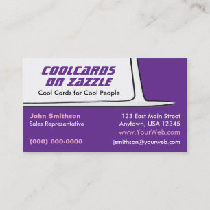 1950s 2-Tone Classic Car Inspired Business Card