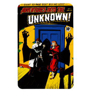 1950's 'Adventures into the Unknown' Magnet