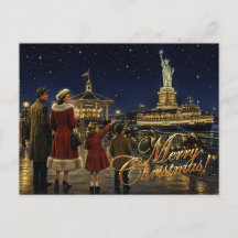 1950s American Christmas Statue of Liberty