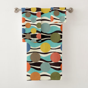 1950's bath towel set