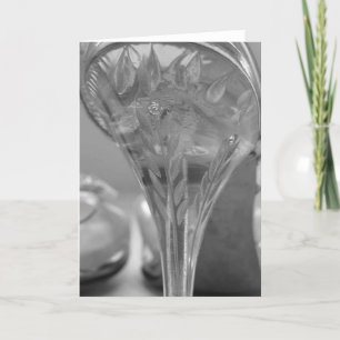 1950's Carved Lucite Heels Greeting or Note Card