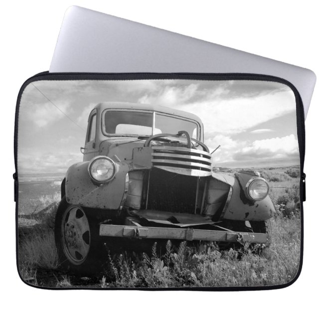 1950's Chevy Truck Photo Laptop Sleeve (Front)