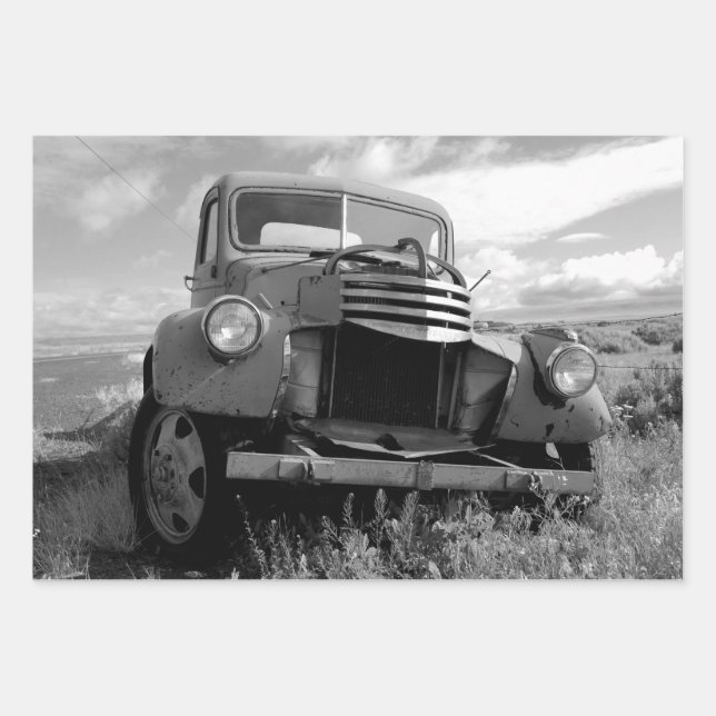 1950's Chevy Truck Photo Wrapping Paper (Front)