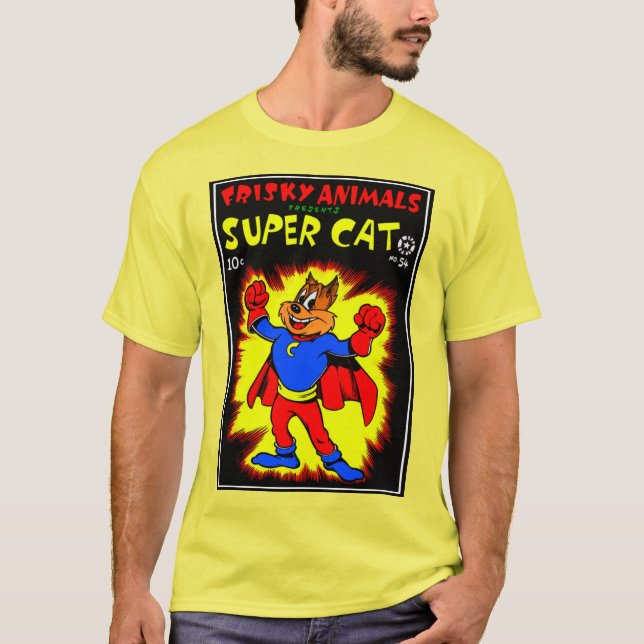 1950's Classic SuperCat T-Shirt (Front)