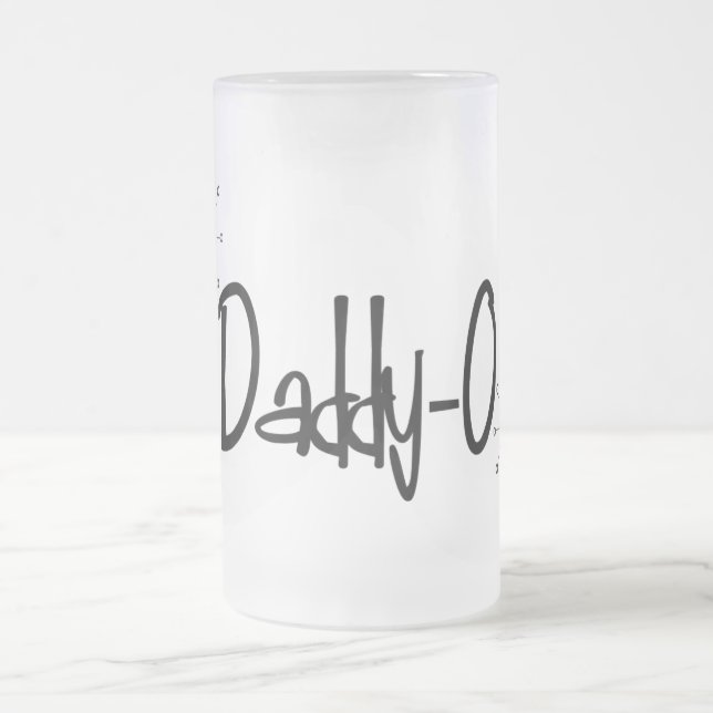 1950s Dad **DADDY-0** Glass Mug (Center)