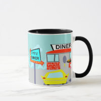 1950's Diner Coffee Mug