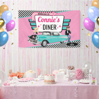 1950's Diner Retro Car Birthday Party Sock Hop