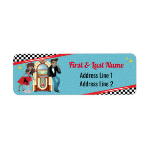 1950's Diner Retro Jukebox Birthday Party Sock Hop