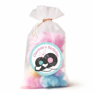 1950s Diner Saddle Shoes Sticker – Retro Sock Hop 