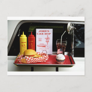 1950's Drive-in Postcard