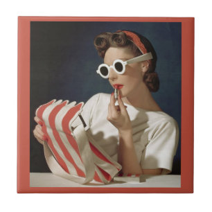 1950s fashion photo tile