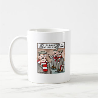 1950s football merch coffee mug