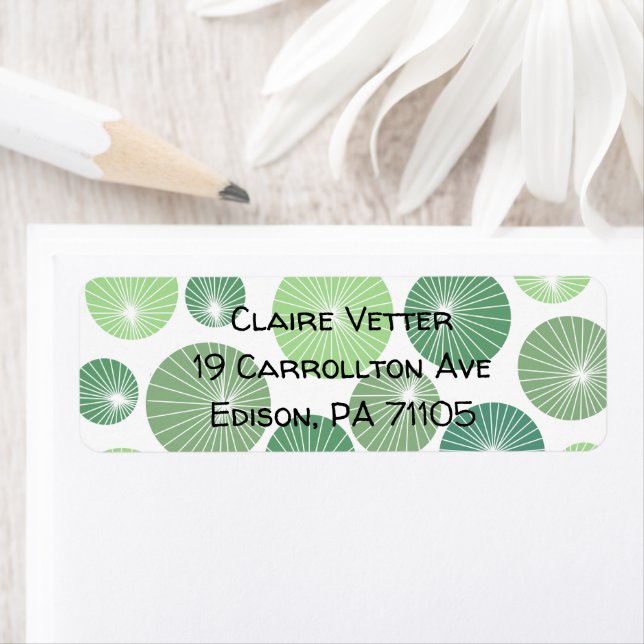 1950s Green Pinwheels  (Insitu)