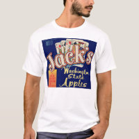 1950s Jack’s Washington State Apples crate label