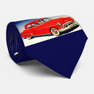 1950s Make a date with Rocket 8 Tie