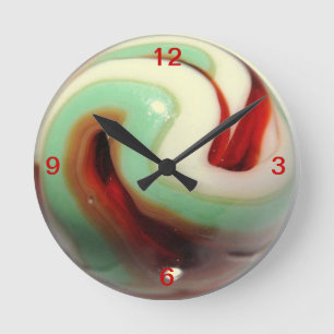 1950's Retro Abstract Wall Clock