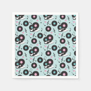 1950's Retro Diner Birthday Party Napkin