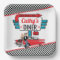 1950's Retro Diner White, Teal, Red Birthday Party