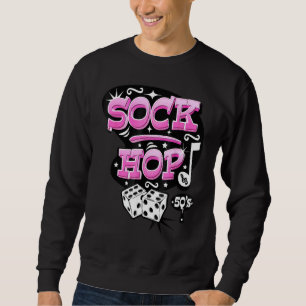 1950s Sock Hop Costume Rock And Roll Vintage 50s R Sweatshirt