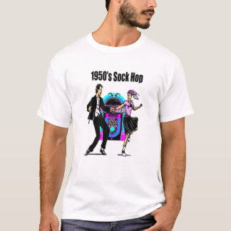 1950'S Sock Hop Couples Matching 50'S Party T-Shirt