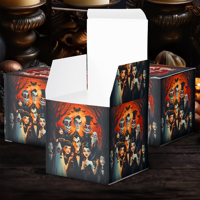 1950s Style Cartoon Costume Party Halloween Favour Box (Creator Uploaded)