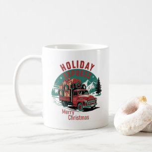 1950s-style Classic truck Christmas Coffee Mug