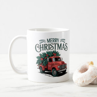1950s-style Classic truck Christmas Coffee Mug