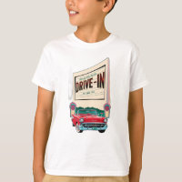  1950s-style drive-in movie