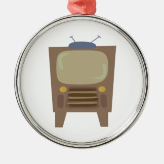 1950's Style Vintage TV Metal Tree Decoration