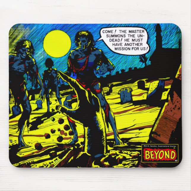 1950's 'The BEYOND' Horror Mousepad  (Front)