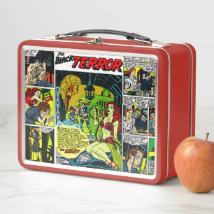 1950's The Black Terror Lunchbox