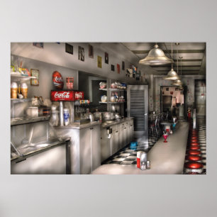 1950's -  The Soda Fountain Poster