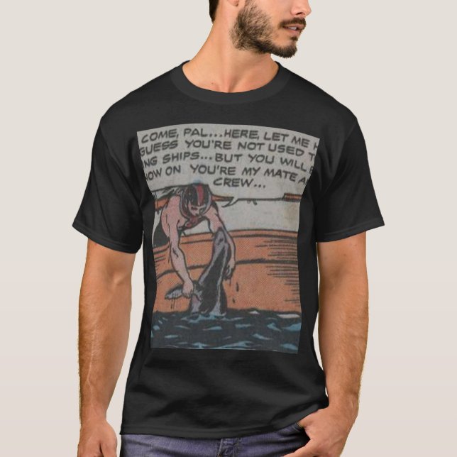 1950s Vintage Adventure Comic T-Shirt (Front)