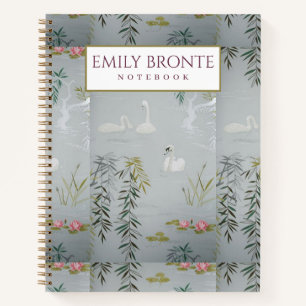 1950's vintage wallpaper Personalised  Notebook
