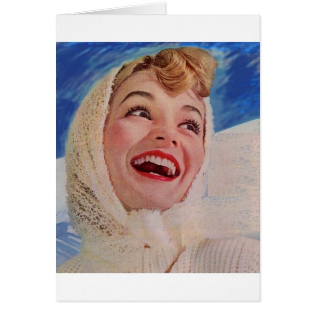 1950s vivacious cold weather beauty (Front)