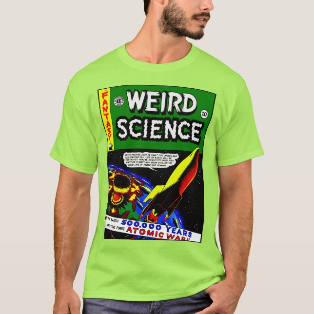 1950's WEIRD: Science~Fantasy T-Shirt (Front)