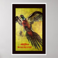 1950s Western Winchester Pheasant Hunting Vintage