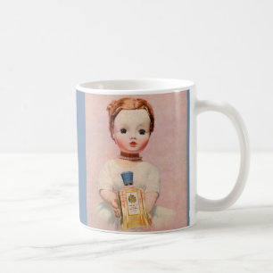 1950s Yardley ad with Madame Alexander doll Coffee Mug