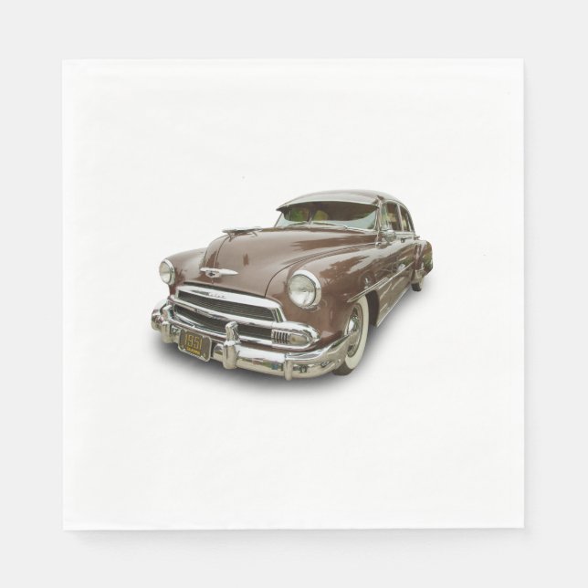 1951 CHEVROLET NAPKIN (Front)