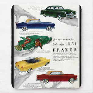 1951 Frazer autombile ad Mouse Mat