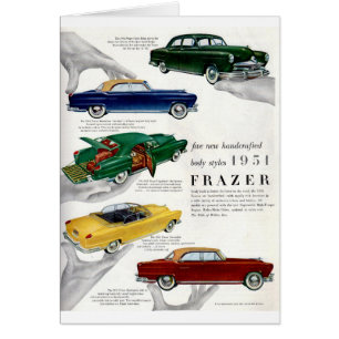 1951 Frazer automobile ad