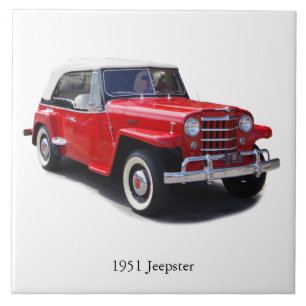 1951 Jeepster top up tile