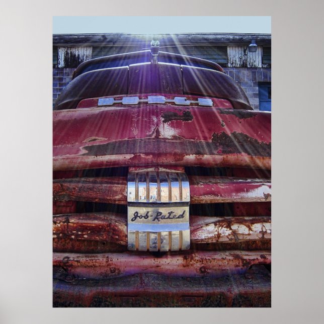 1951 JOB-RATED DODGE PICKUP TRUCK POSTER (Front)