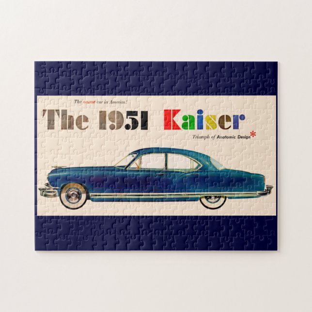 1951 Kaiser Jigsaw Puzzle (Horizontal)