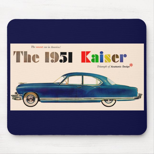 1951 Kaiser Mouse Mat (Front)